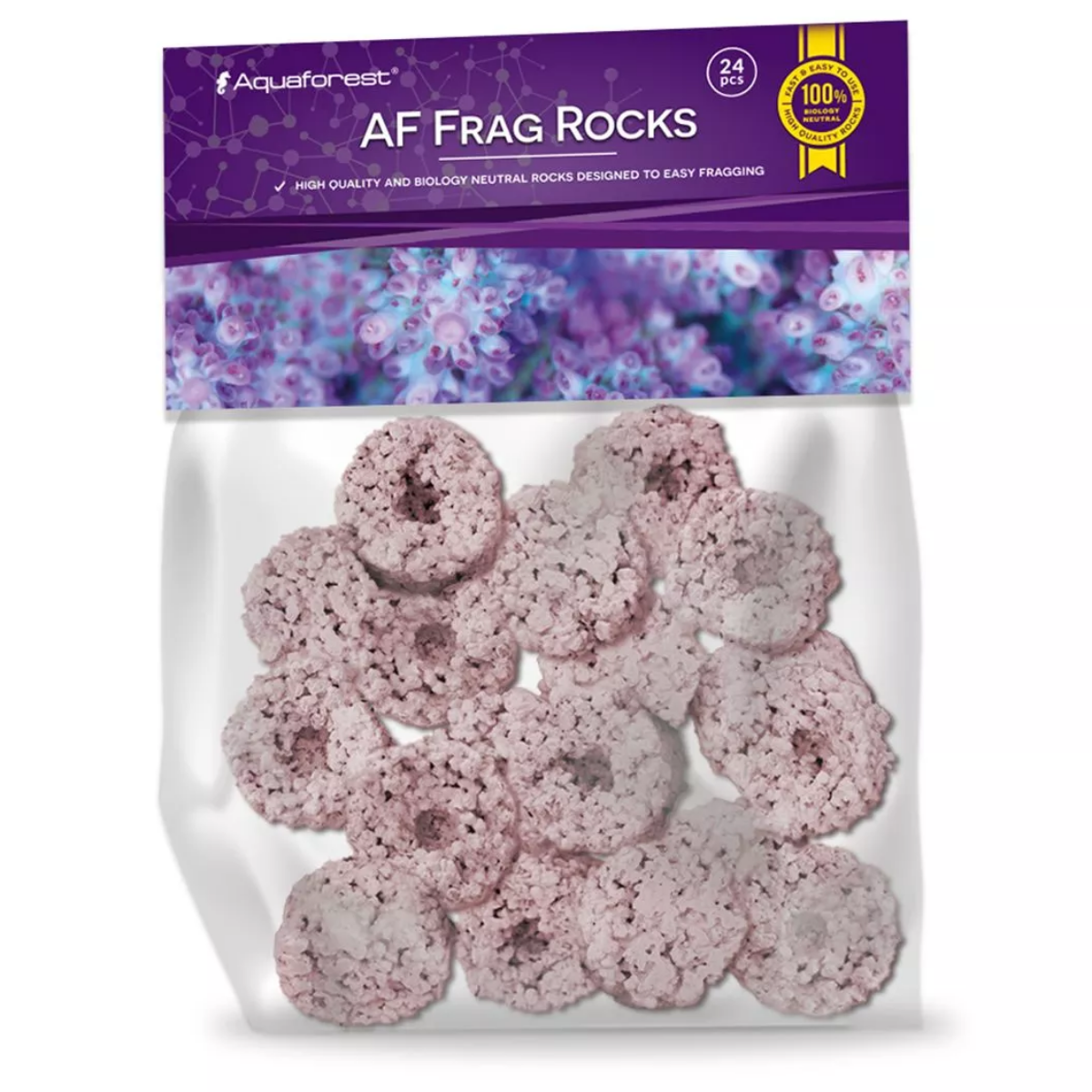 Aquaforest AF Mini Rocks Purple 24 Adet