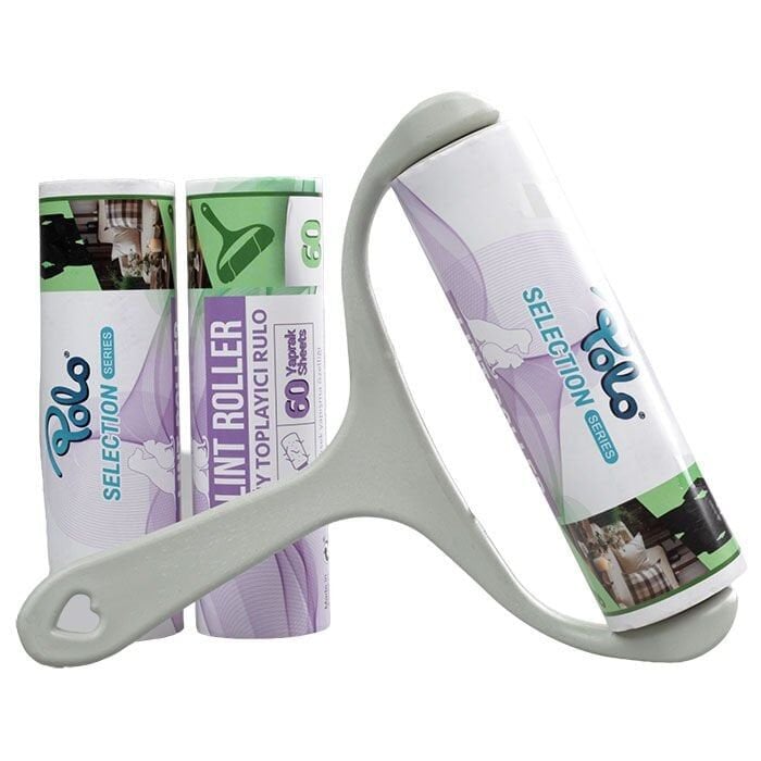 Polo Tüy Toplama Rulosu 60 Yaprak 16 Cm + 2 Yedek