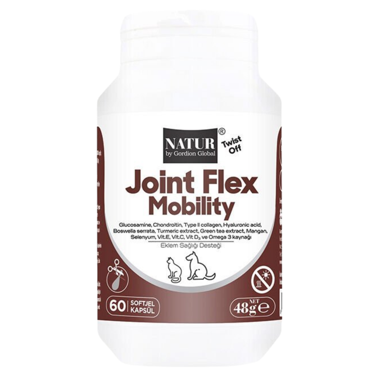 Natur Joint Flex Mobility 60 Soft Jel Kapsül 48 gr