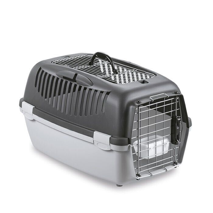 Stefanplast Gulliver 3 Delux Top Free Taşıma Çantası Gri Açık Gri