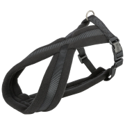 Trixie Premium Yürüyüş Köpek Göğüs Tasması L, Siyah, 60 x 100 Cm - 25 Mm