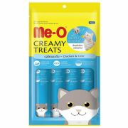 Me-O Tavuklu Ciğerli Krem Kedi Ödülü 4 x 15 gr