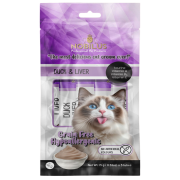 NOBILUS Ördekli ve Ciğerli Kedi Krem Ödül Maması 5 x 15 gr