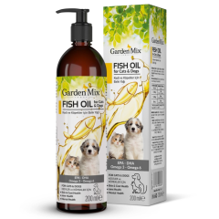 Garden Mix Kedi Ve Köpek Somon Yağı 200 ml