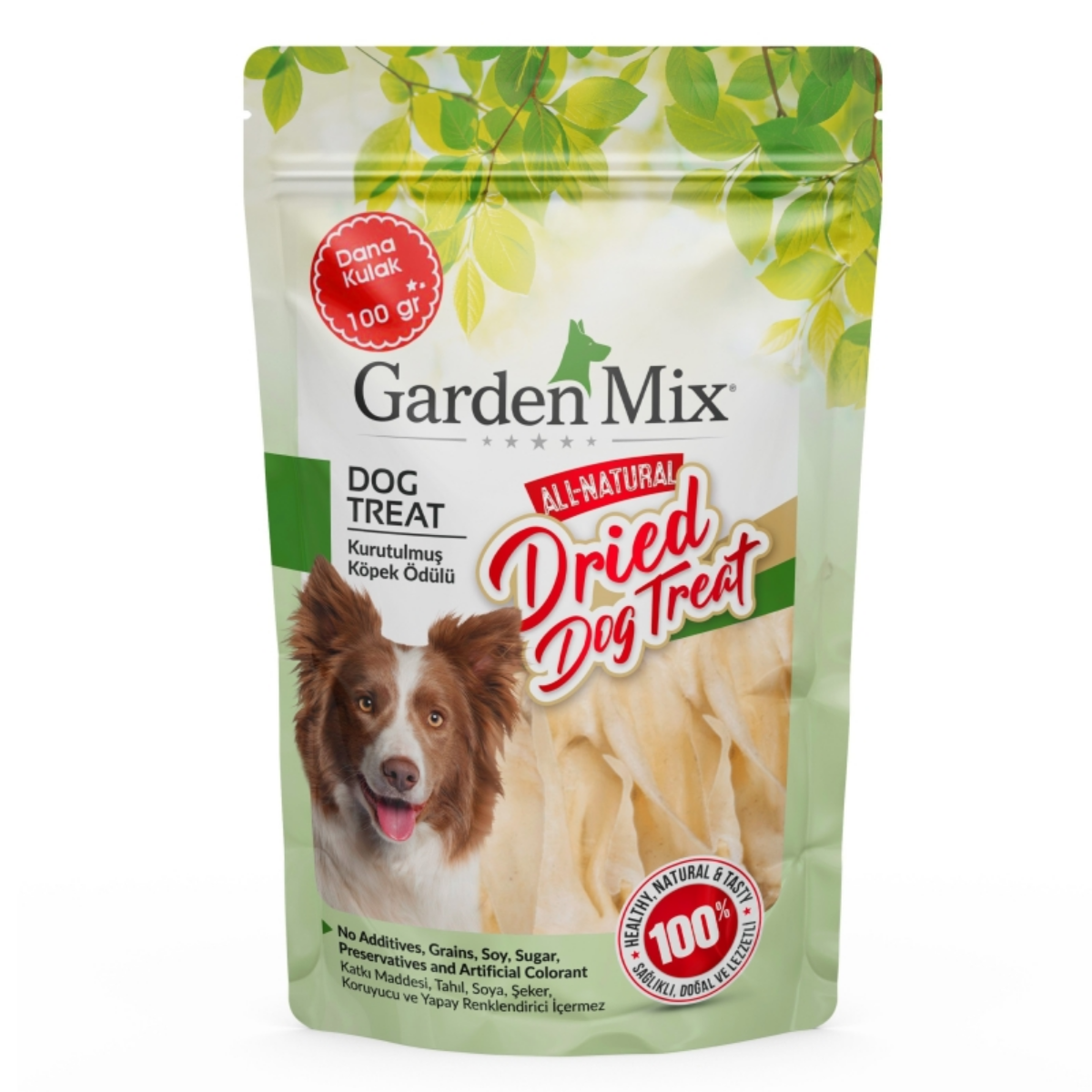 Garden Mix Kurutulmuş Dana Kulak 100 Gr