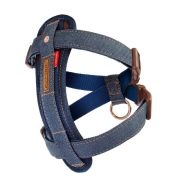 Ezydog 04881 Chest Plate Harness Denim M Köpek Göğüs Tasması
