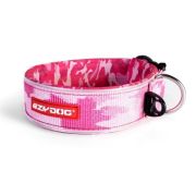 Ezydog Neo Classic Wide Büyük Köpekler İçin Geniş Boyun Tasması 3XL Pembe Kamuflaj