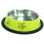 Ankur Kedi Figürlü Çelik Kedi Ve Köpek Mama Kabı 8 Oz