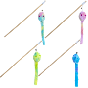 Eastland Ahşap Saplı Peluş Fareli Kedi Oltası 40 Cm