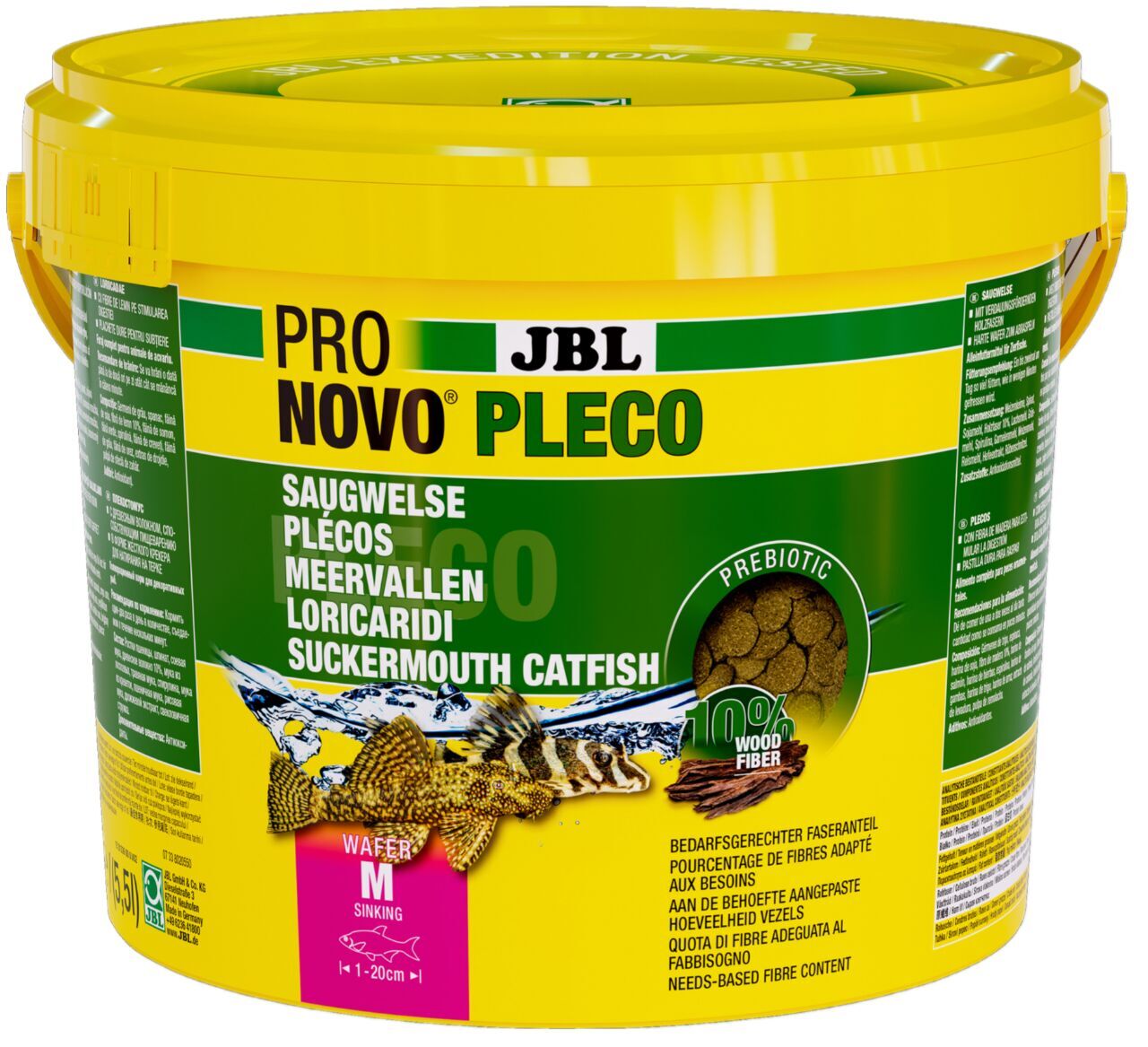 Jbl Pronovo Pleco Wafer XL 5,5 L 2800 gr
