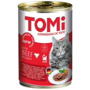 TOMi 400 gr Kedi Konservesi – Sığır Etli