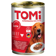 TOMi Köpek Konservesi 400 gr – Sığır Etli