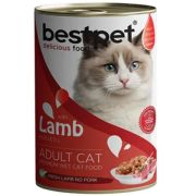 BestPet Kuzu Etli Yetişkin Kedi Konservesi 400 gr