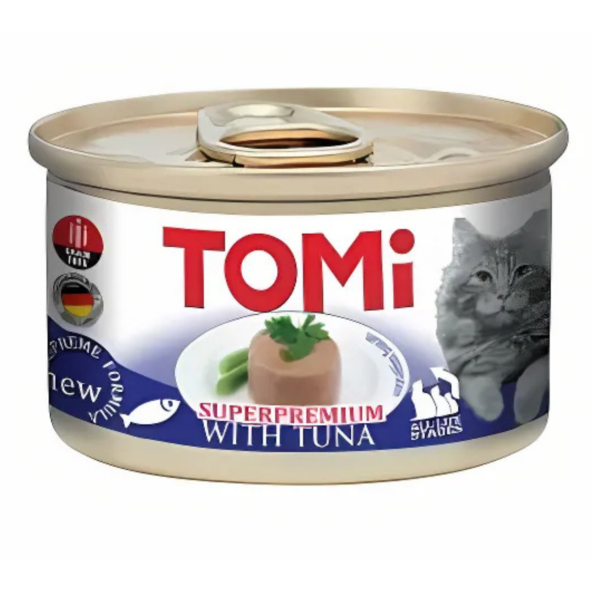 TOMi Kedi Konservesi 85 Gr – Ton Balıklı Mousse
