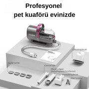 Petkit 5'i 1 Arada Evcil Hayvan Vakumlu Tüy Bakım Seti