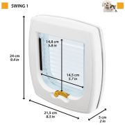 Ferplast Swing 1 Beyaz 14,8 x 14,5 cm