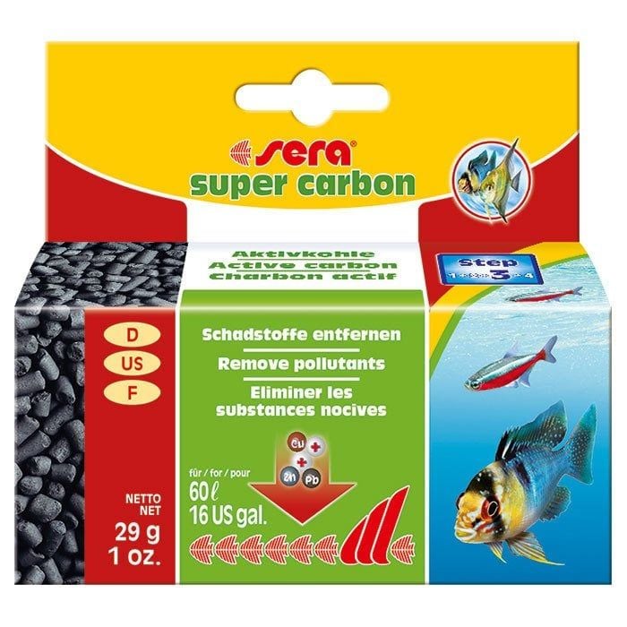 Sera Süper Aktif Karbon 29 gr