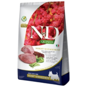 ND Quinoa Weight Management Mini Kuzu Light Küçük Irk Köpek Maması 2,5 Kg