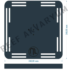 IKIGAI v2 Led Armatür ve Aquareef RMS Kit - Deniz Akvaryumu