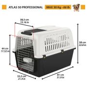 Ferplast Atlas 50 Professional Gri 55,5 x 81 x h 59,5 cm