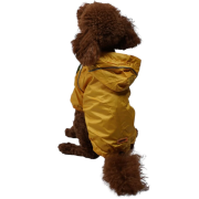 PawStar Sarı Pluvia Küçük ve Orta Irk Yağmurluk XLarge