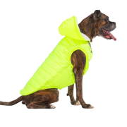 PawStar Neon Sarı Railway Büyük Irk Yelek 4XL