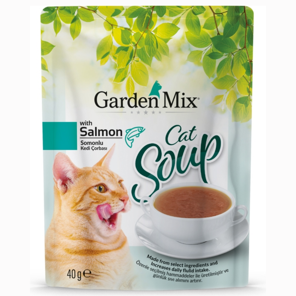 Gardenmix Somonlu Kedi Çorbası 40 gr