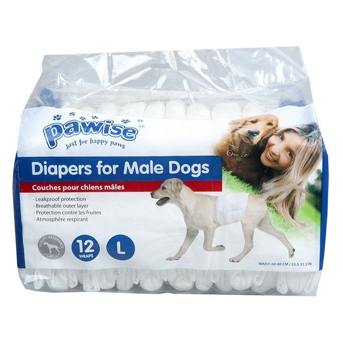 Pawise Erkek Yavru Köpek Çiş Bezi Large 12 Adet