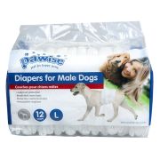 Pawise Erkek Yavru Köpek Çiş Bezi Large 12 Adet