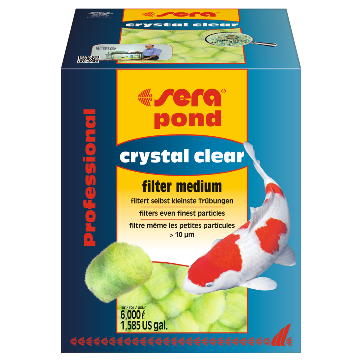 Sera Pond Crystal Clear Professional Açık Paket