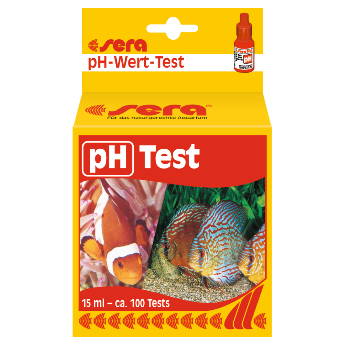 Sera pH 15 ml 100 lü Test