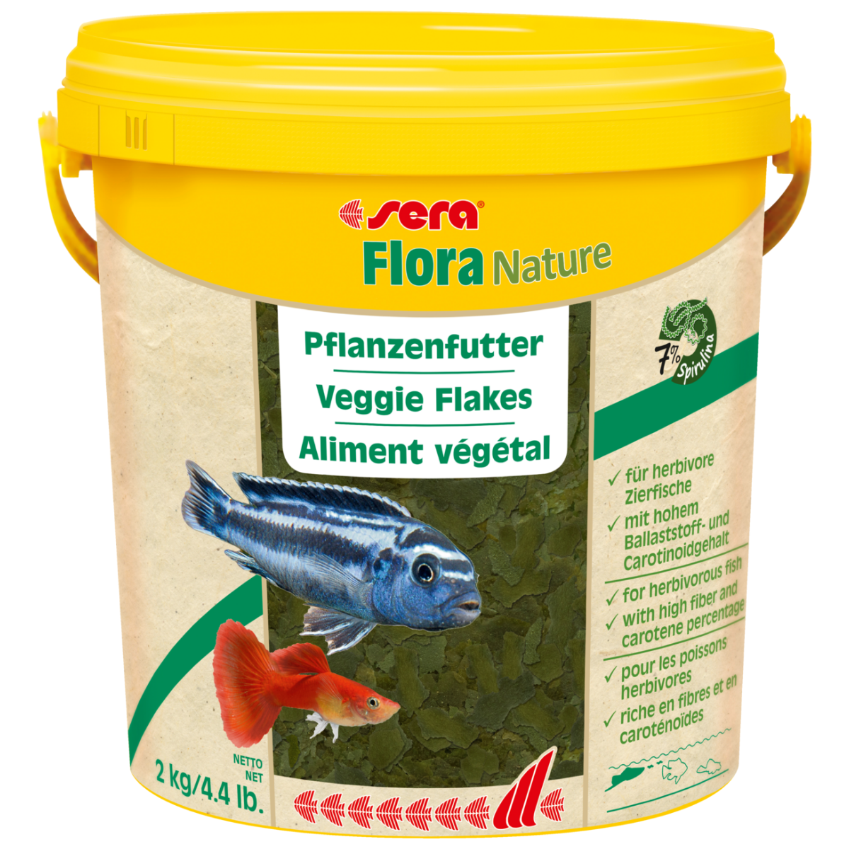 Sera Flora Nature 10 L 2 Kg