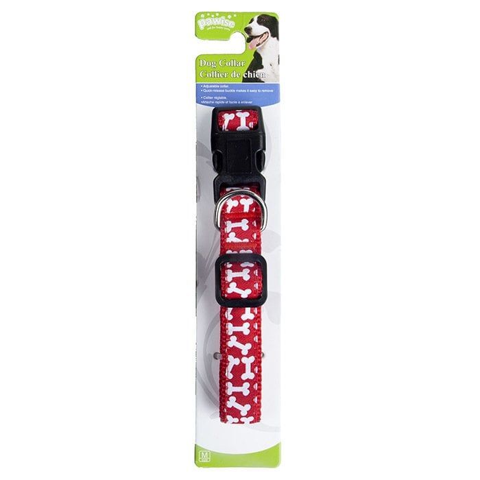 Pawise Kırmızı Köpek Boyun Tasması Mini 15-25 cm x 10 mm