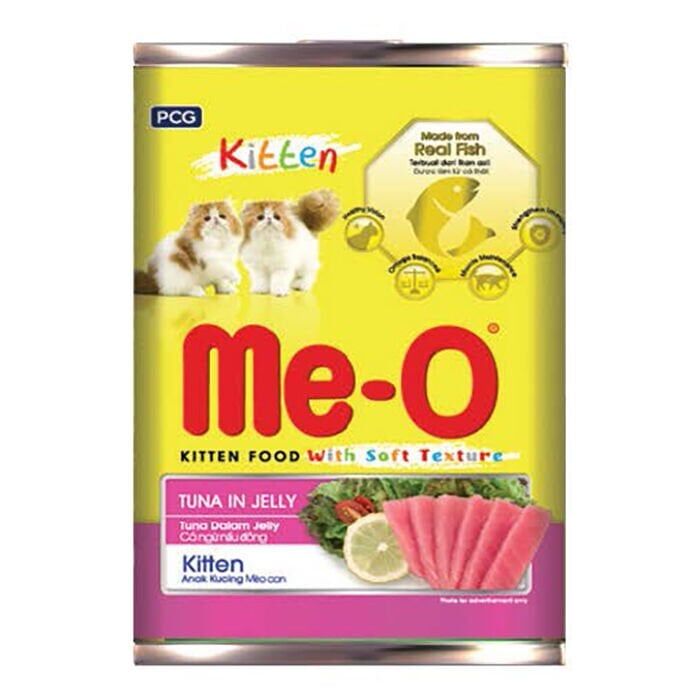 Me-O 6208-Kons.-Kitten-Ton Balıklı 400Gr/24