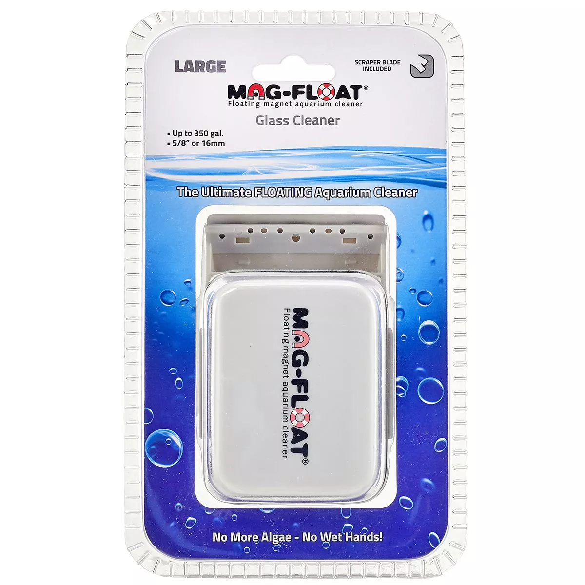 Mag Float 350 Large+ Plus Glass Aquarium Cleaner