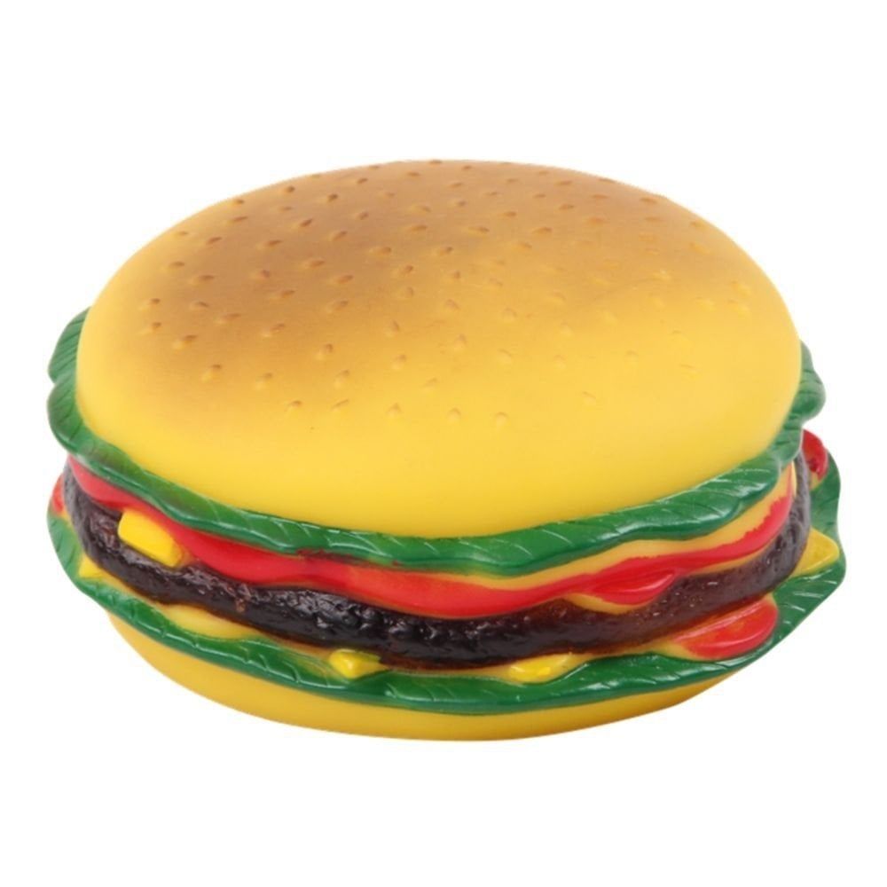 Pawise Vinyl Hamburger Köpek Oyuncağı 12 x 12 x 4,5 cm