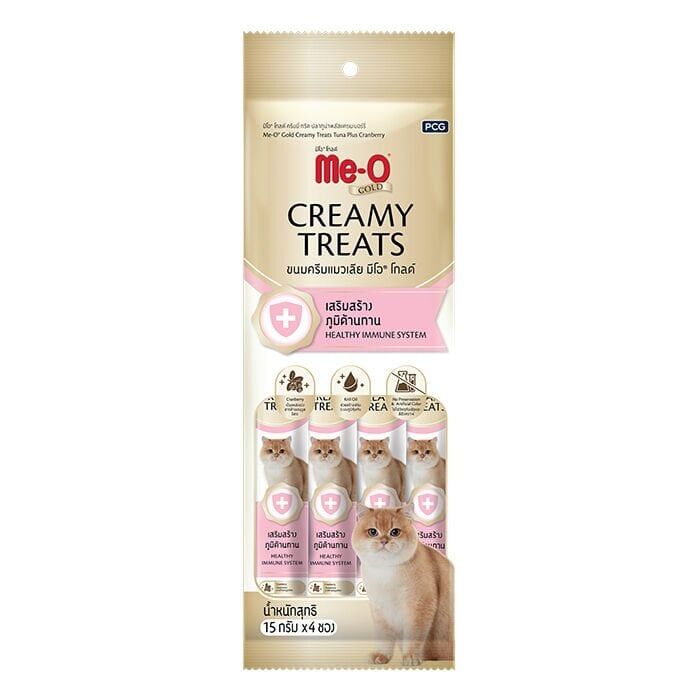 Me-O 6935-Gold-Krema-Ton Bal.+Turna Yem. 4x15Gr/12