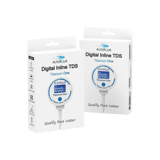 AutoAqua Digital Inline Tds - Titanium One TDS-100
