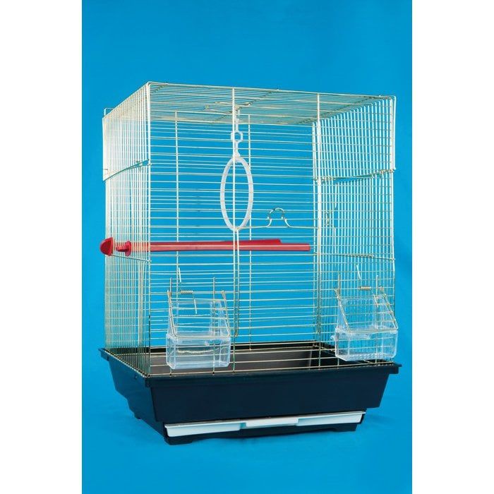 Oripet Dikdörtgen Kuş Kafesi Gold 34,5 x 28 x 45,5 cm