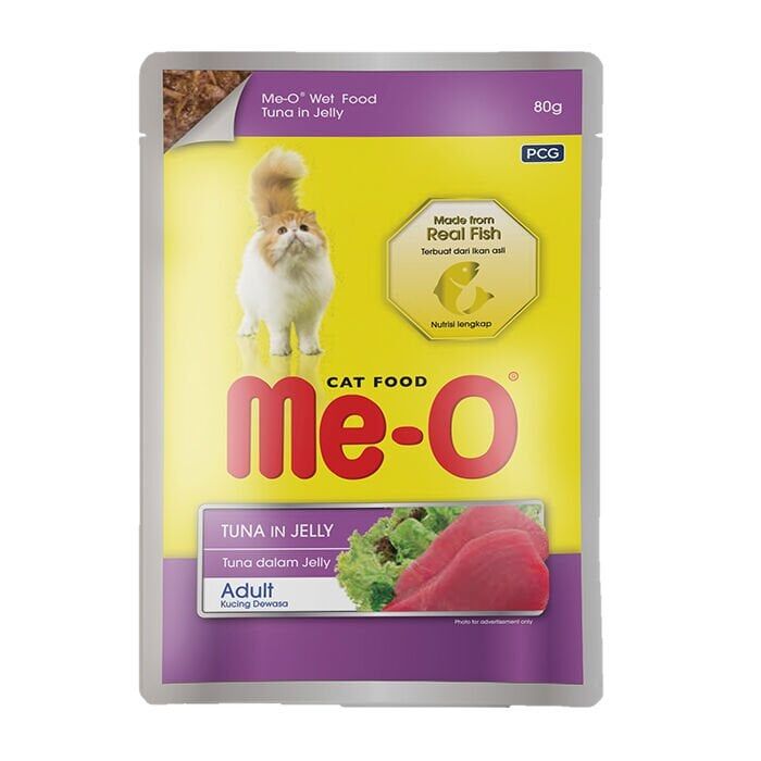 Me-O 7689-Pouch-Adult-Ton Balıklı 80 Gr /12