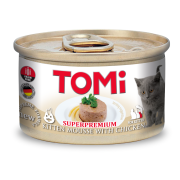 TOMi Kedi Konservesi 85 Gr – Yavru Kediler İçin Tavuklu Mousse