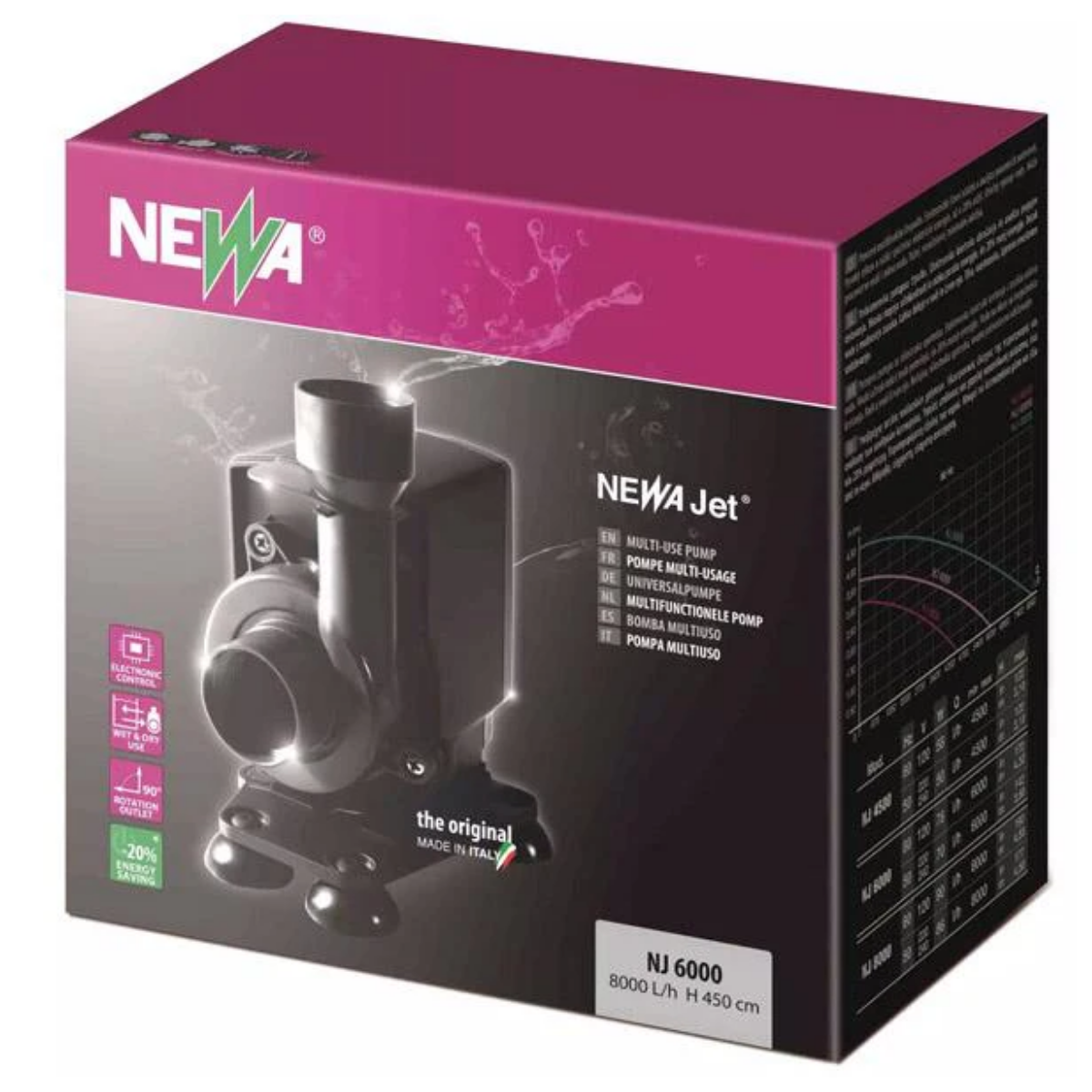 Newa Jet 6000 Akvaryum Kafa Motoru