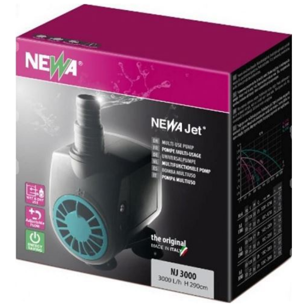 Newa Jet 3000 Akvaryum Kafa Motoru