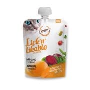 Gnawlers Creamy Lickable Yumurta Sarılı ve Sebzeli Sıvı Kedi Ödülü 100 Gr x 8’li Paket