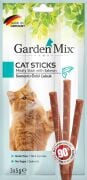 Gardenmix Somonlu Kedi Stick Ödül 3 x 5 gr