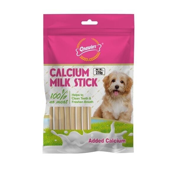 Gnawlers Calcium Milk Stick 270 Gr