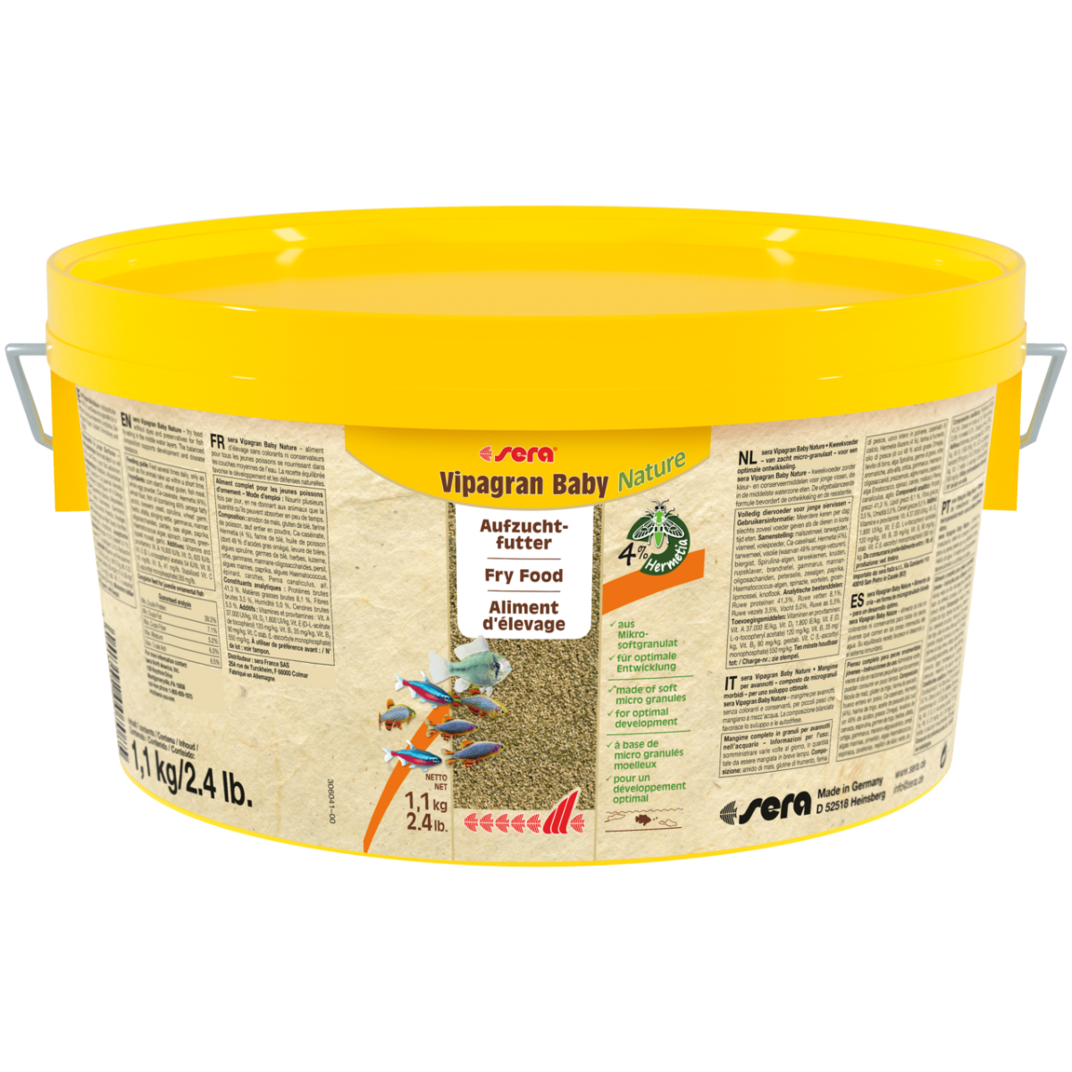 Sera Vipagran Baby Nature 2000 ml / 1,1 kg