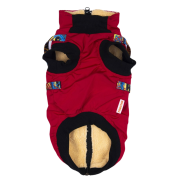 PawStar Kırmızı Nuuk Kolsuz Küçük Irk Köpek Yelek Yağmurluk 2XLarge