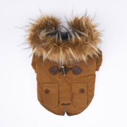 PawStar Camel Charles Küçük Irk Köpek Yağmurluk XLarge