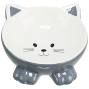 Kedi Mama Kabı Trixie Yükseltilmiş Seramik 0,15 L 14 cm Çok Renkli
